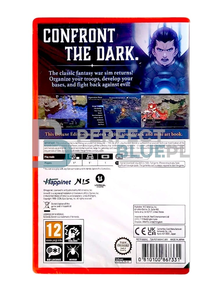 gra nintendo switch 2 brigandine abyss deluxe edition