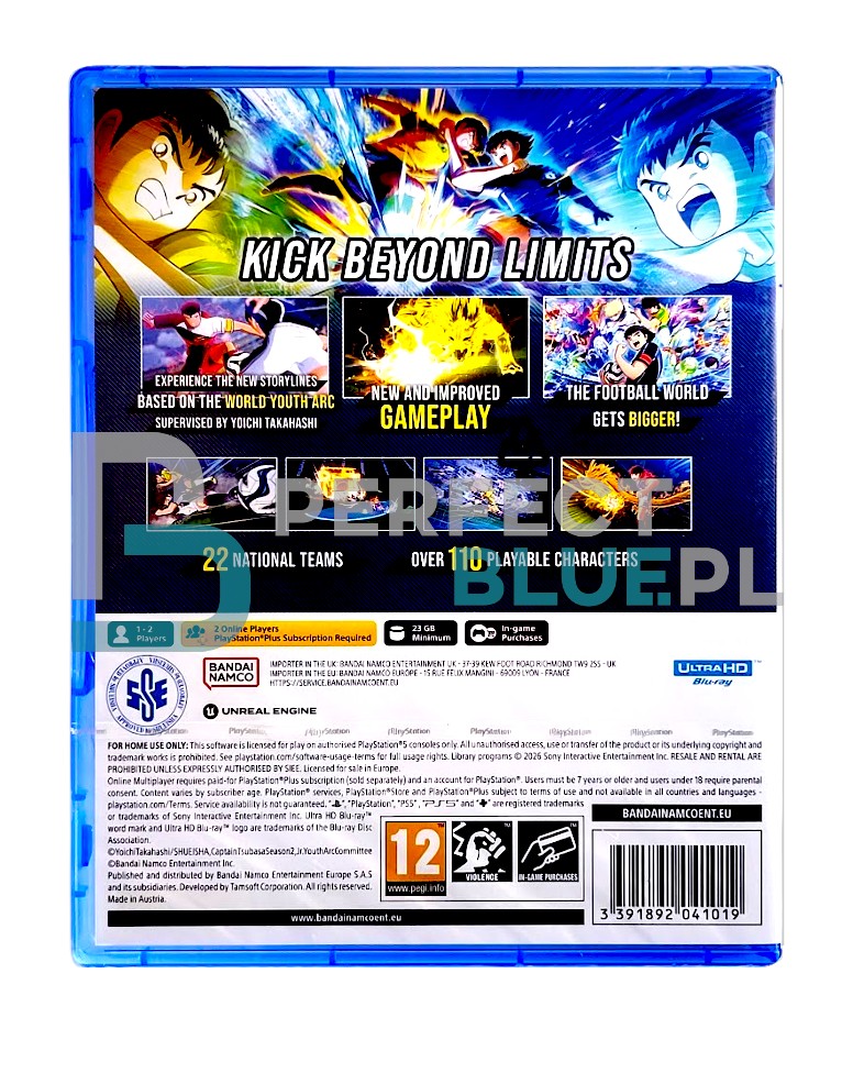 gra ps5 captain tsubasa 2: world fighters / edycja standardowa