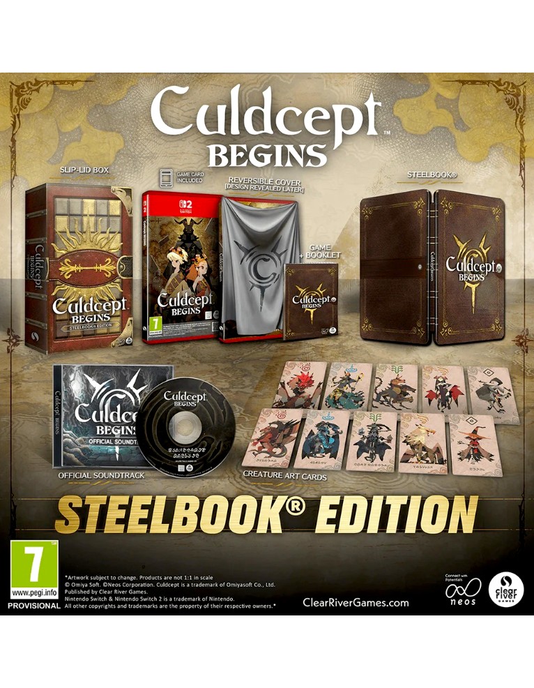 gra nintendo switch 2 culdcept begins steelbook edition