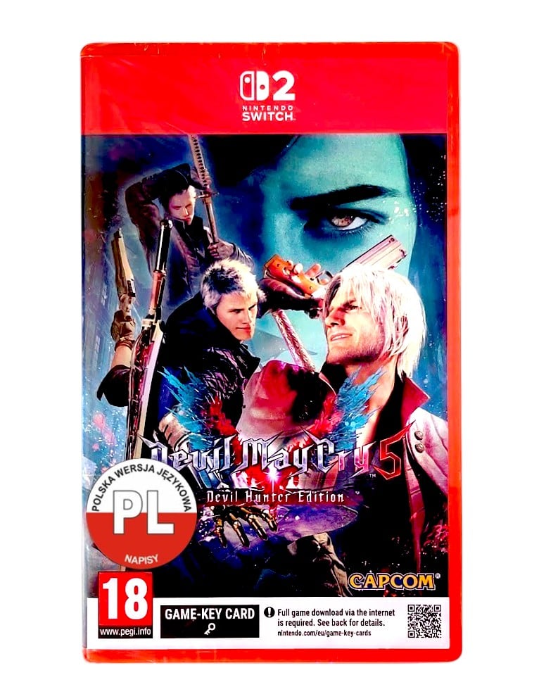 gra nintendo switch 2 devil may cry 5: hunter edition