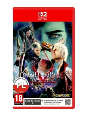 gra nintendo switch 2 devil may cry 5: hunter edition