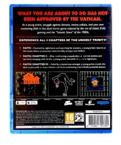 gra ps5 faith: the unholy trinity / edycja standardowa