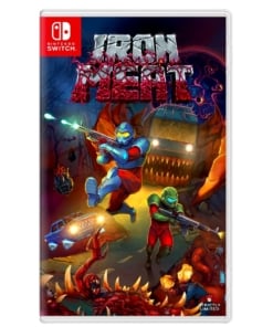 gra nintendo switch iron meat: limited metal edition
