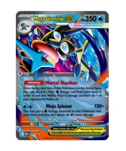 karty pokemon tcg mega greninja ex premium collection / zestaw 8 boosterów