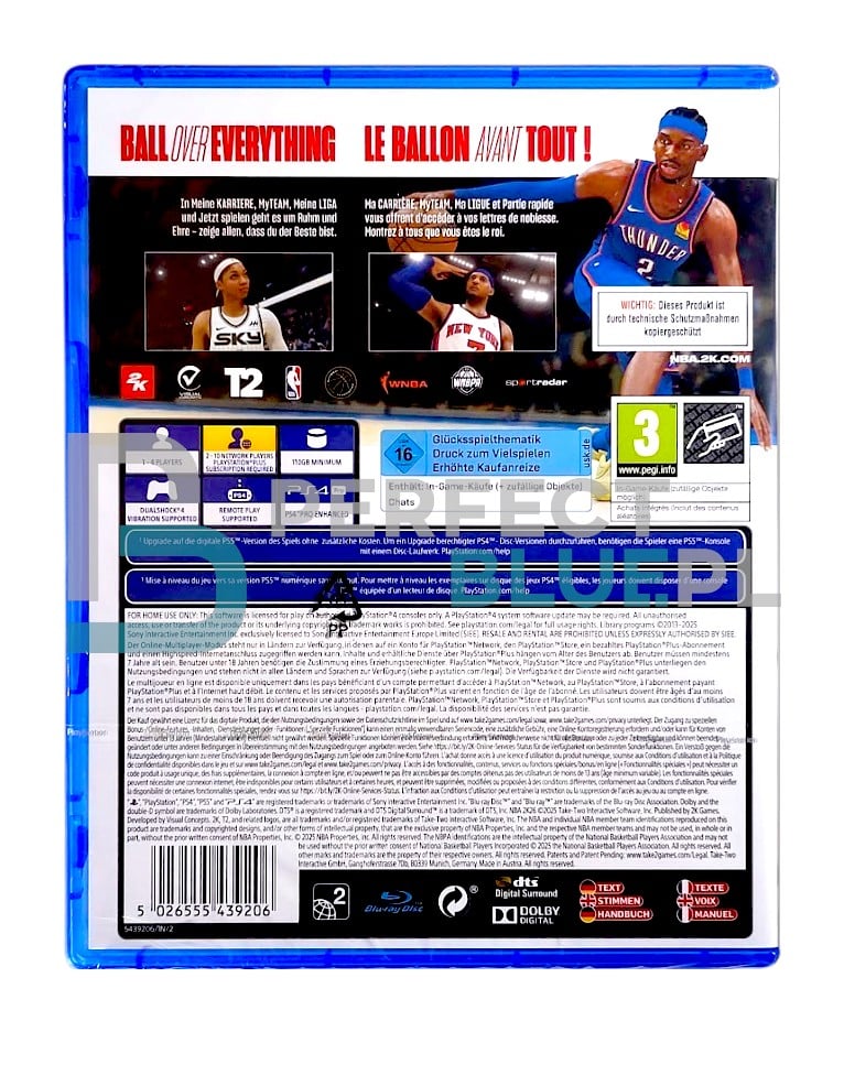gra ps4 / + ps5 nba 2k26