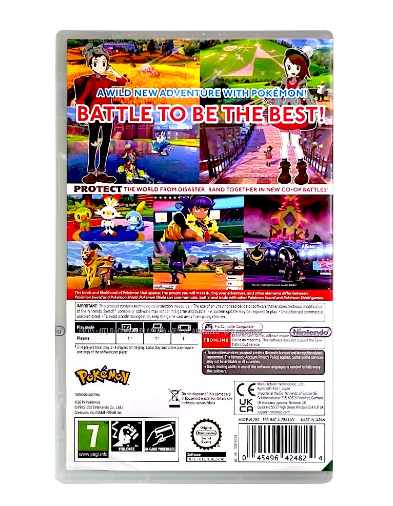 gra nintendo switch pokemon shield / en