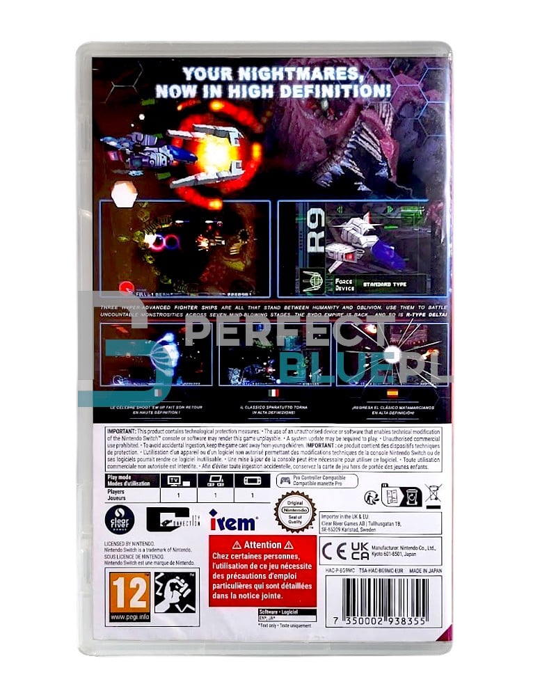 gra nintendo switch r type delta: hd boosted