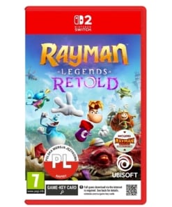 gra nintendo switch 2 rayman legends retold + rayman origins enhanced edition