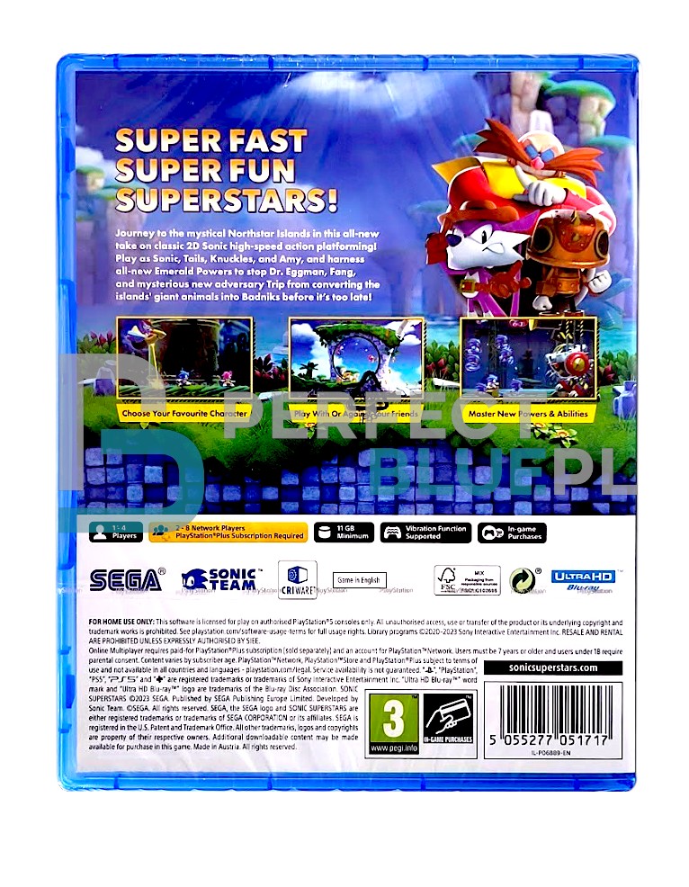 gra ps5 sonic superstars / en