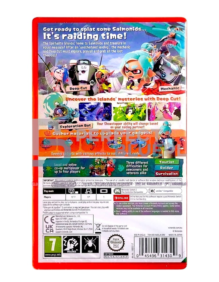 gra nintendo switch 2 splatoon raiders