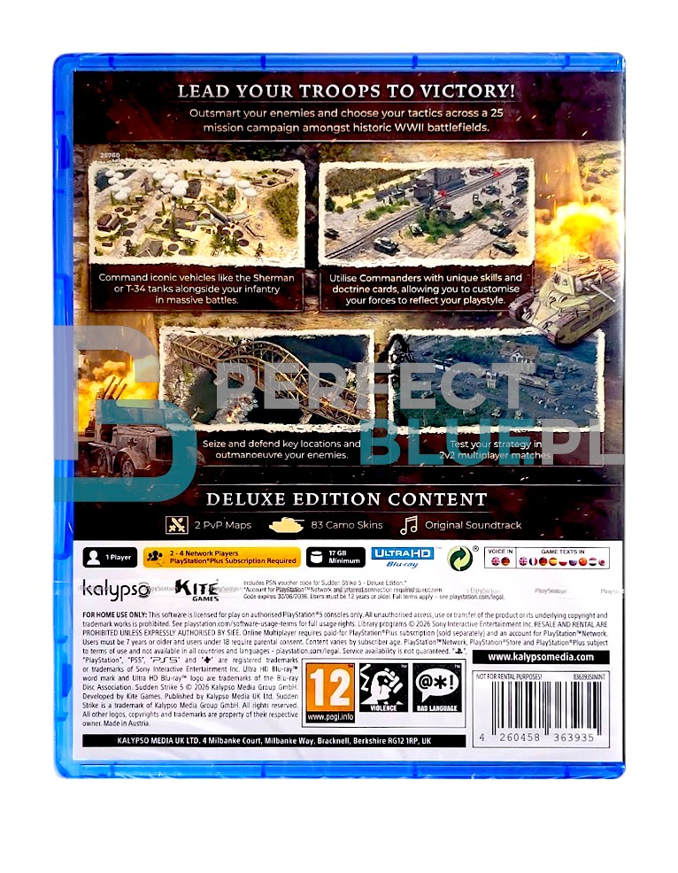 gra ps5 sudden strike 5 deluxe edition