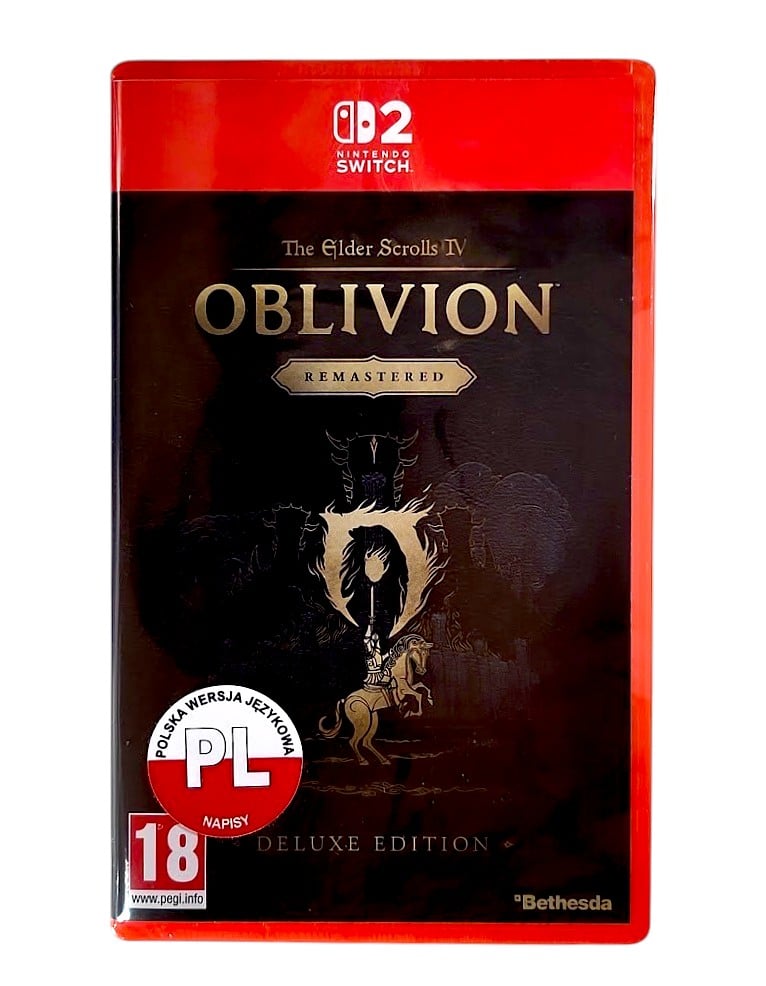 gra nintendo switch 2 the elder scrolls iv: oblivion remastered deluxe edition