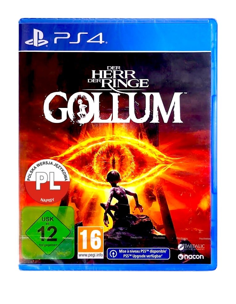 gra ps4 / + ps5 the lord of the rings gollum