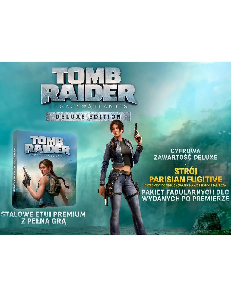 gra xbox series x tomb raider: legacy of atlantis / edycja deluxe