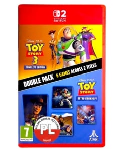 gry nintendo switch 2 toy story: retro roundup! + toy story 3 complete edition double pack