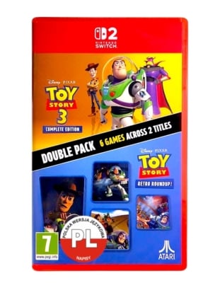 gry nintendo switch 2 toy story: retro roundup! + toy story 3 complete edition double pack