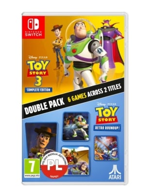 gry nintendo switch toy story: retro roundup! + toy story 3 complete edition double pack