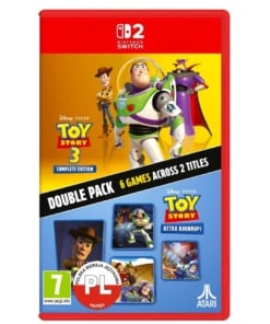 gry nintendo switch 2 toy story: retro roundup! + toy story 3 complete edition double pack