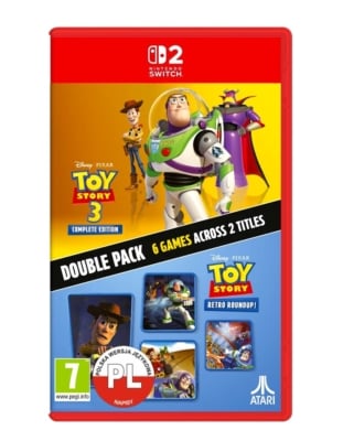 gry nintendo switch 2 toy story: retro roundup! + toy story 3 complete edition double pack