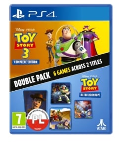 gra ps4 toy story: retro roundup! + toy story 3 complete edition double pack