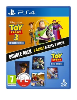gra ps4 toy story: retro roundup! + toy story 3 complete edition double pack