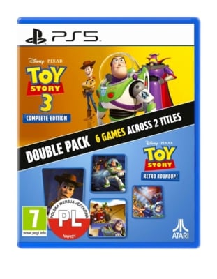 gra ps5 toy story: retro roundup! + toy story 3 complete edition double pack