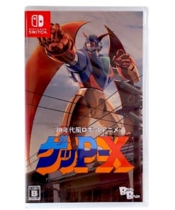 gra nintendo switch 70s style robot anime geppy x