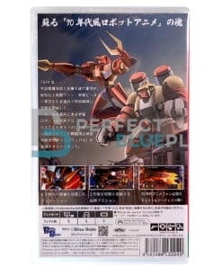 gra nintendo switch 70s style robot anime geppy x