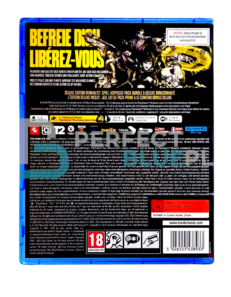 gra ps5 borderlands 4 deluxe edition / eu