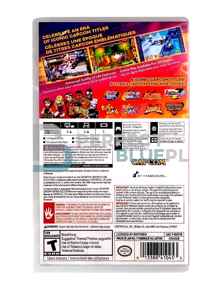 gra nintendo switch capcom fighting collection 2 / import us