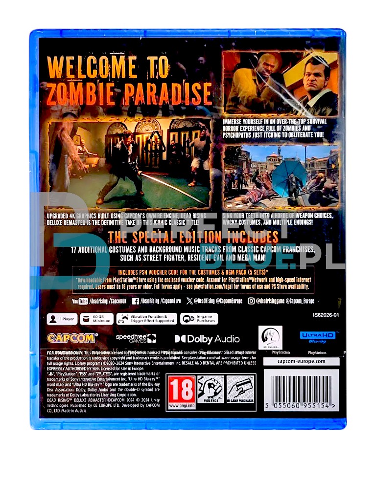 gra ps5 dead rising deluxe remaster special edition / en