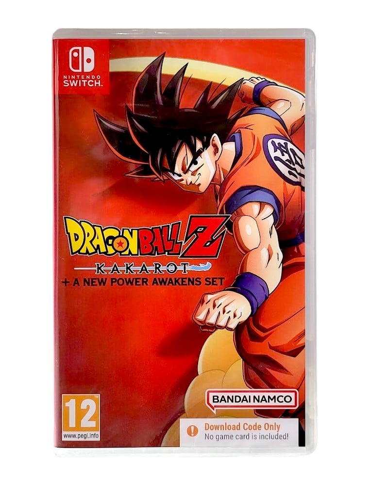 gra nintendo switch dragon ball z kakarot + a new power awakens set / kod w pudełku!
