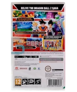 gra nintendo switch dragon ball z kakarot + a new power awakens set / kod w pudełku!