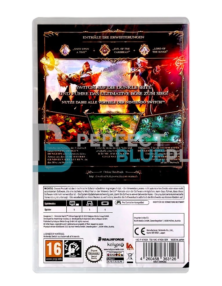gra nintendo switch dungeons 3 / de