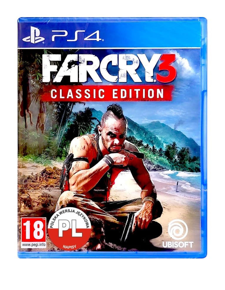 gra ps4 / ps5 / far cry 3 classic edition / eu