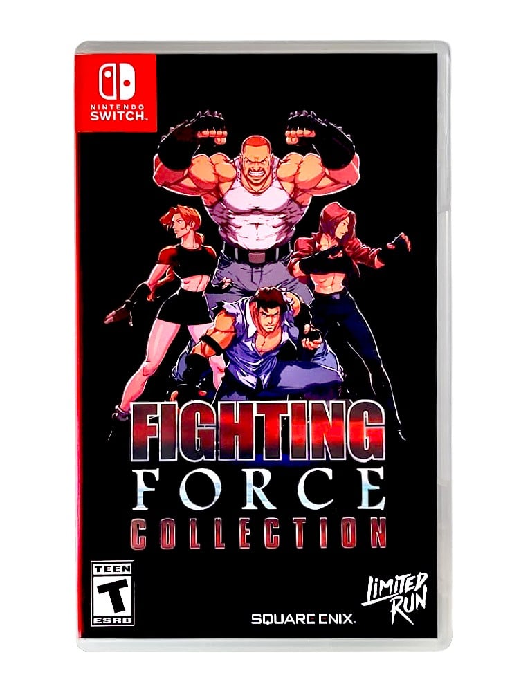 gra nintendo switch fighting force collection / limited run! / import usa