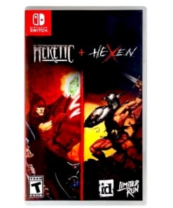 gra nintendo switch heretic + hexen / limited run! / import us