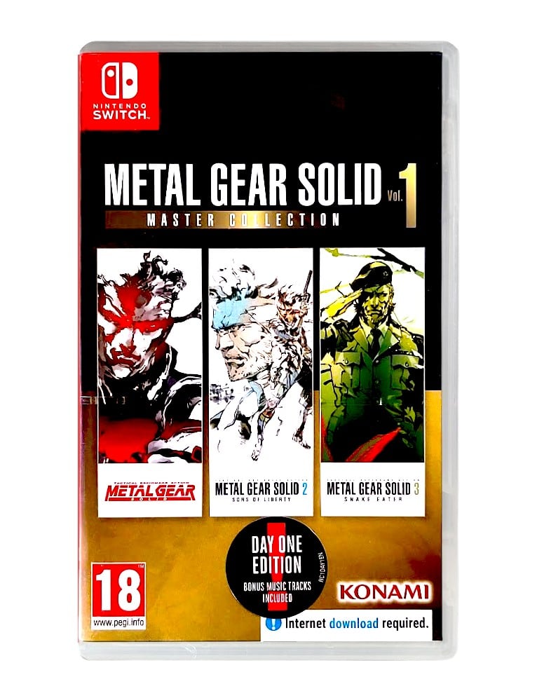 gra nintendo switch metal gear solid: master collection vol. 1 / en