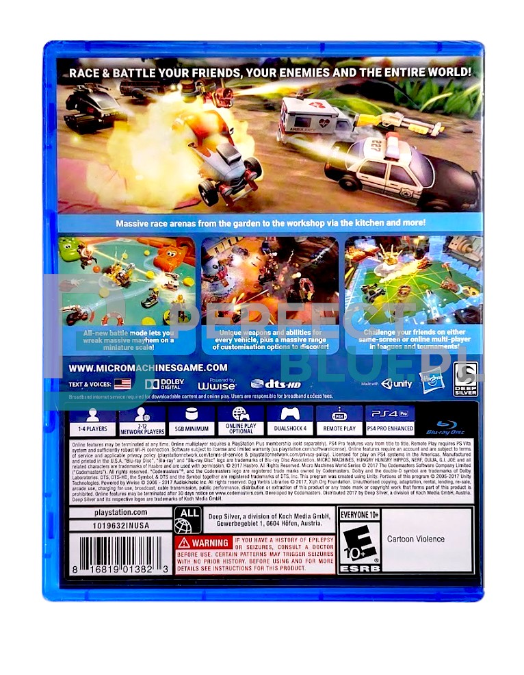 gra ps4 micro machines world series / import us