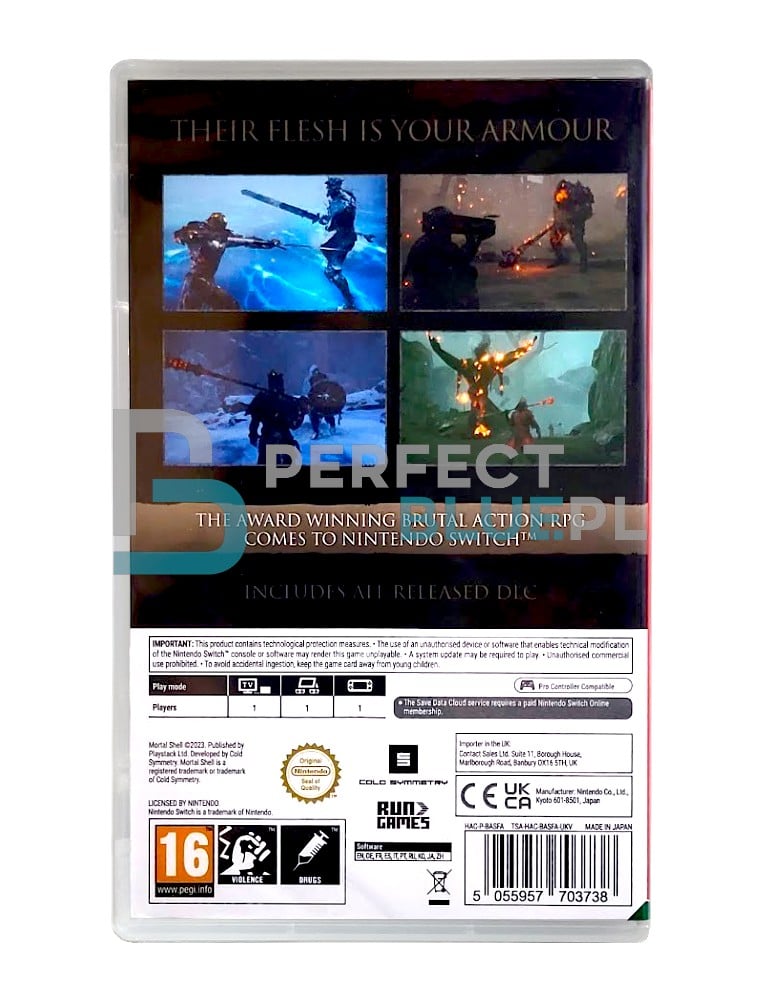 gra nintendo switch mortal shell complete edition