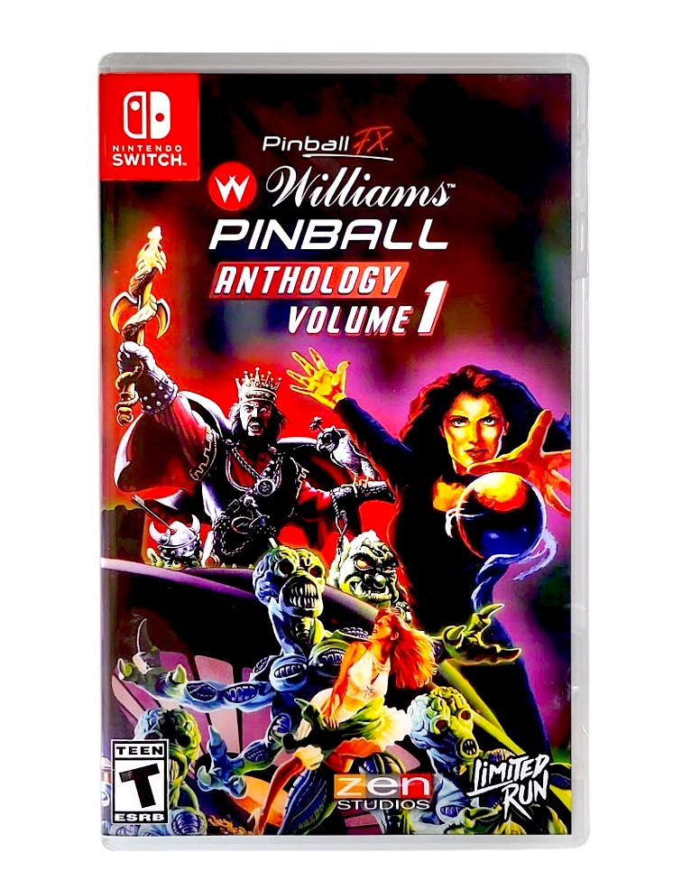 gra nintendo switch pinball fx williams pinball anthology volume 1