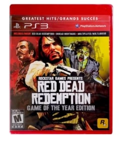 gra ps3 red dead redemption goty / import us