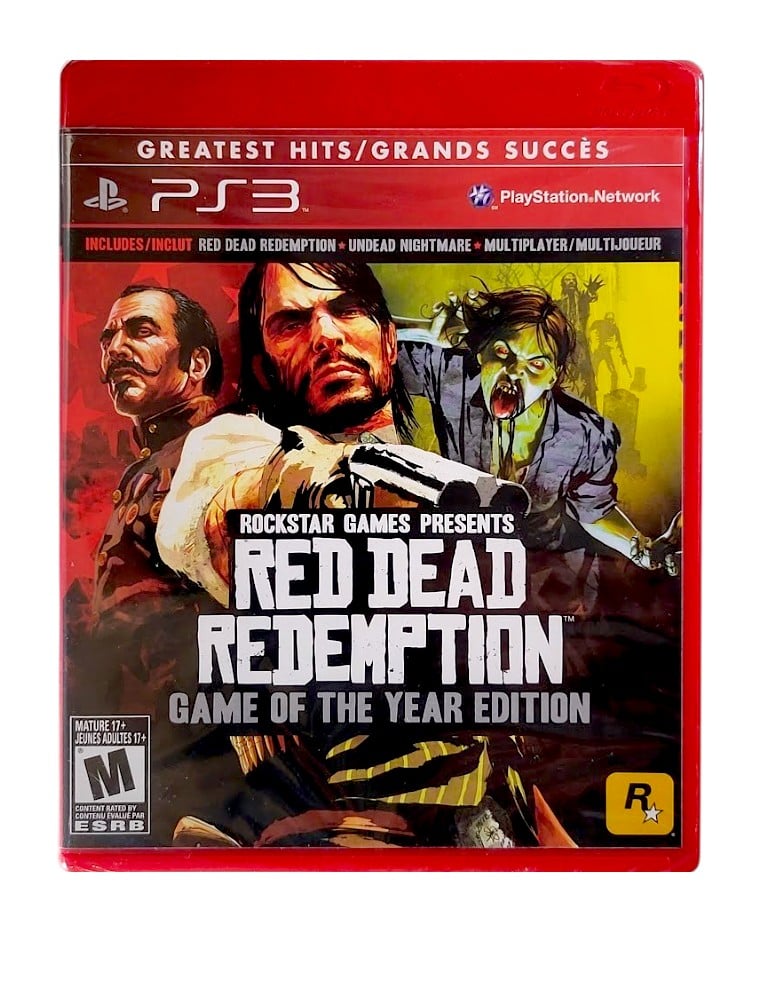 gra ps3 red dead redemption goty / import us