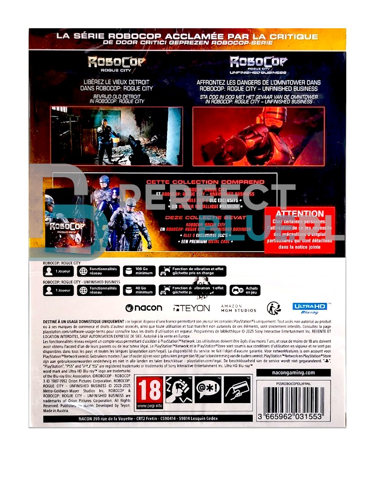 gra ps5 robocop: rogue city collection / eu