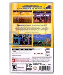 gra nintendo switch rocket knight adventures: re sparked! / limited run! / import us