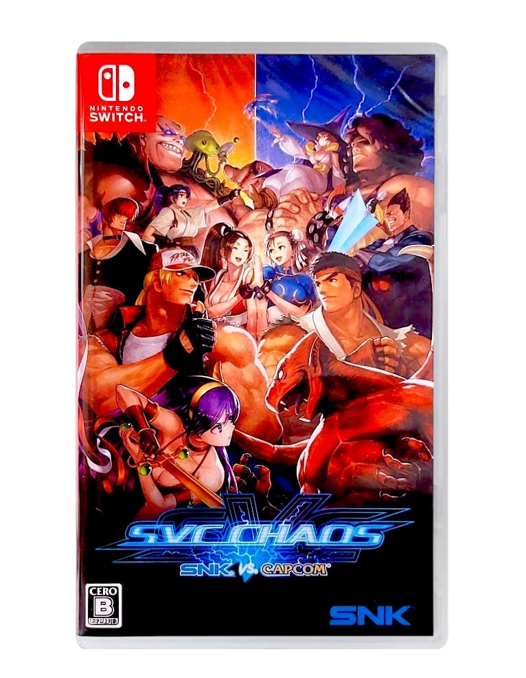 gra nintendo switch snk vs. capcom: svc chaos / multi region