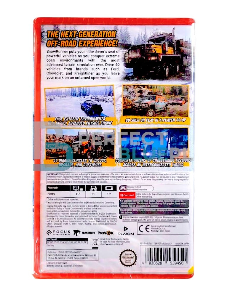 gra nintendo switch 2 snowrunner / snow runner