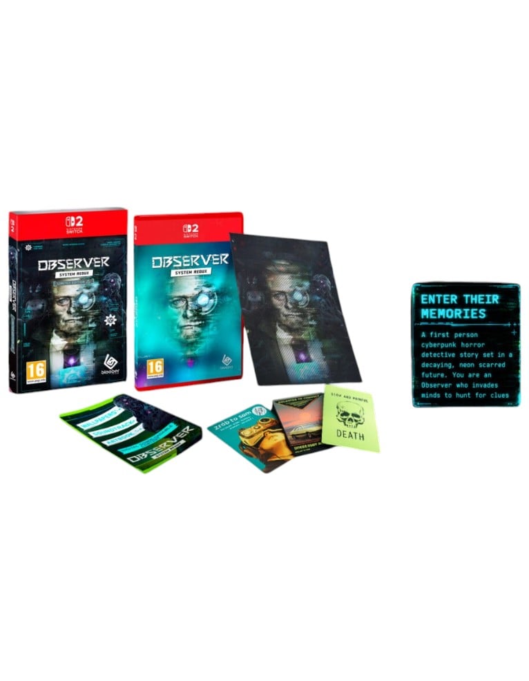 gra nintendo switch 2 observer: system redux limited edition