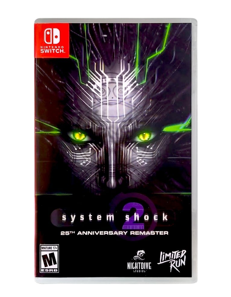 gra nintendo switch system shock 2: 25th anniversary remaster / limited run! / import us