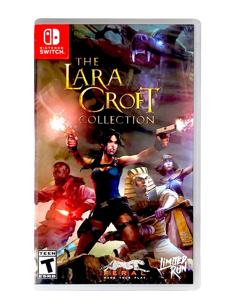 gra nintendo switch the lara croft collection / limited run! / import usa
